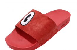 Adidas WMNS Adilette Active Red Cloud White Core Black