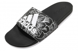 Adidas WMNS Adilette Comfort Core Black Purple Tint