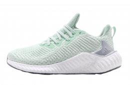 Adidas WMNS AlphaBoost Dash Green Silver Metallic