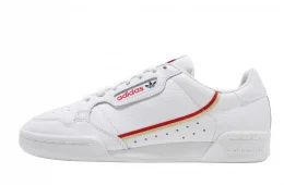 Adidas WMNS Continental 80 Footwear White Active Red Gold Metallic