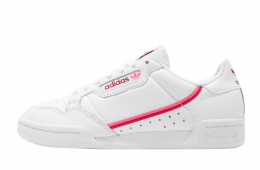 Adidas WMNS Continental 80 Footwear White Scarlet Flash Red