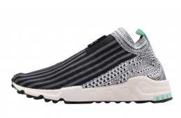 Adidas WMNS EQT Support Sock Primeknit Core Black Cloud White Clear Mint