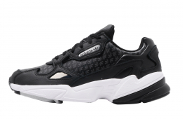 Adidas WMNS Falcon Core Black Footwear White Silver Metallic