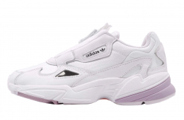 Adidas WMNS Falcon Zip Footwear White Orange