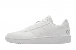 Adidas WMNS Hoops 2.0 Cloud White Grey Two