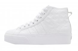 Adidas WMNS Nizza Platform Mid Footwear White Core Black