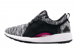 Adidas WMNS Pure Boost X Core Black Shock Pink