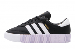 Adidas WMNS Sambarose Core Black Footwear White Purple Tint