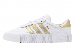 Adidas WMNS Sambarose Footwear White Gold Metallic
