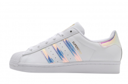Adidas WMNS Superstar Cloud White Gold Metallic Core Black