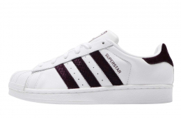 Adidas WMNS Superstar Cloud White Red Night