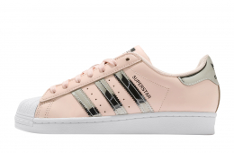 Adidas WMNS Superstar Pink Tint Silver Metallic