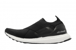 Adidas WMNS Ultra Boost Slip On DNA Core Black Acid Orange