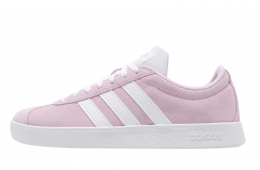 Adidas WMNS VL Court 2.0 Aero Pink Cloud White Light Granite