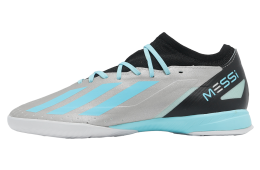 Adidas X Crazyfast Messi.3 IN Silver Metallic / Bliss Blue
