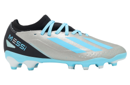 Adidas X Crazyfast Messi.3 MG GS Silver Metallic / Bliss Blue