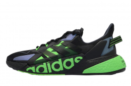 Adidas X9000L4 Core Black Solar Green