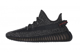 yeezy reflective black release