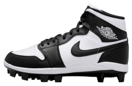 Air Jordan 1 Cleats Black / White / Black