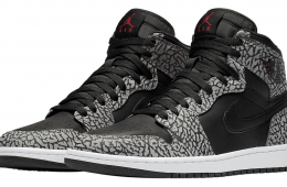 Air Jordan 1 High Black Elephant