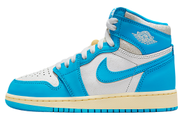 Air Jordan 1 High OG Unc Reimagined GS Dark Powder Blue / Sail
