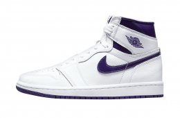 Air jordan blackblack 1 High OG WMNS Court Purple