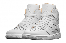 Air Jordan 1 High White Vachetta