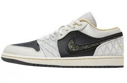 Air Jordan 1 Low Beaded Swooshes