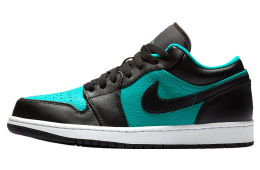 Air Jordan 1 Low Black / Aqua
