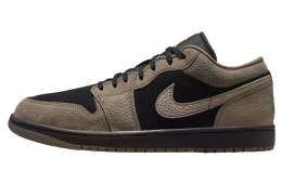 Air Jordan 1 Low Black / Light Wild Mango