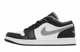 Air Jordan 1 Low Black Particle Grey