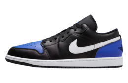 Air Jordan 1 Low Black Royal Toe