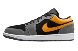 Air Jordan 1 Low Black Vivid Orange