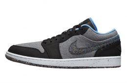 Air Jordan 1 Low Crater Grey Black