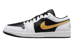 Air Jordan 1 Low Gold Swoosh