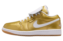 Air Jordan 1 Low Gold / White