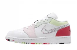 Air Jordan 1 Low GS Multicolor Soles