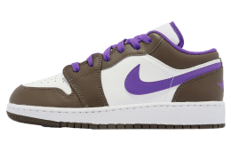 Air Jordan 1 Low GS Palomino / Wild Berry