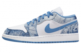 Air Jordan 1 Low GS Washed Denim