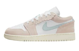 Air Jordan 1 Low GS White Pink Blue