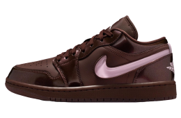 Air Jordan 1 Low Light Chocolate / Pink Foam