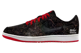 Air Jordan 1 Low OG Laser Black / University Red