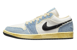 Air Jordan 1 Low Sashiko Denim