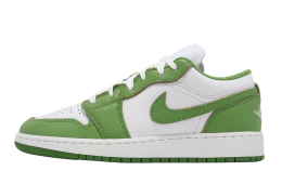 Air Jordan 1 Low SE BG White / Chlorophyll