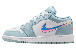 Air Jordan 1 Low SE GS Ocean Bliss / White