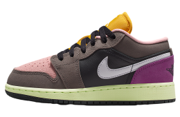 Air Jordan 1 Low SE GS Oil Grey / Cave Stone