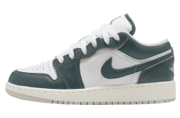 Air Jordan 1 Low SE GS Oxidized Green / White