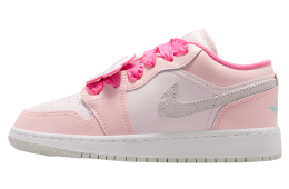 Air Jordan 1 Low SE GS Pink Bloom / Pearl Pink