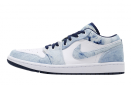 Air Jordan 1 Low SE White Midnight Navy