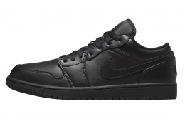 Air Jordan 1 Low Triple Black